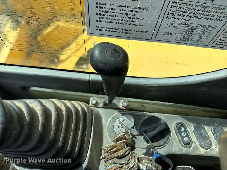 image for item DM5662 2012 Komatsu PC88MR-8 mini excavator