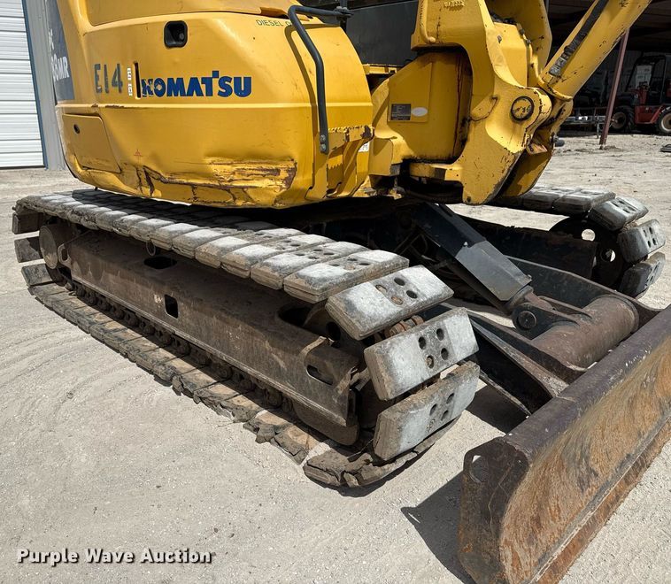 image for item DM5662 2012 Komatsu PC88MR-8 mini excavator