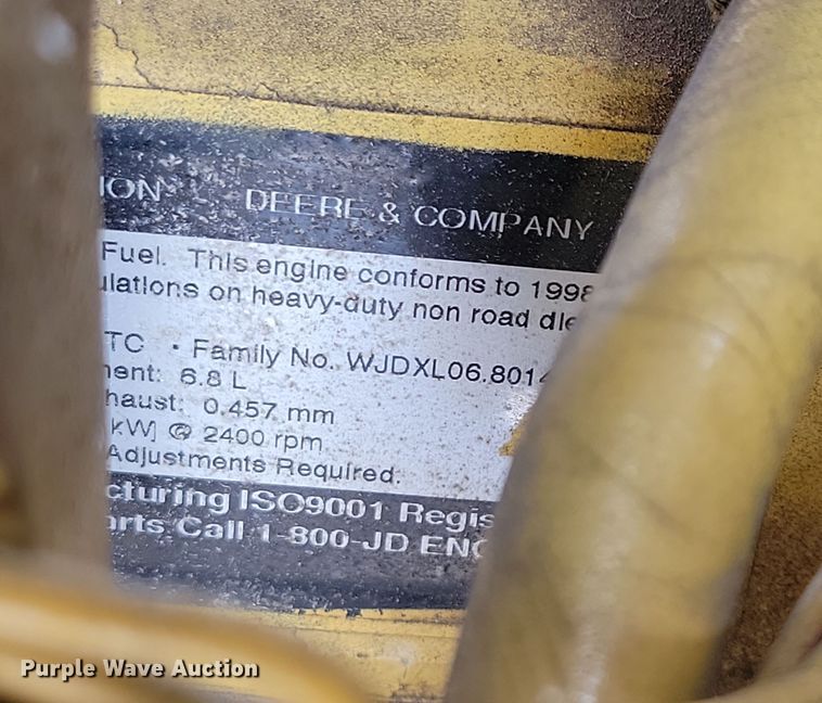 image for item DN3704 1999 Vermeer P185 Renegade cable plow