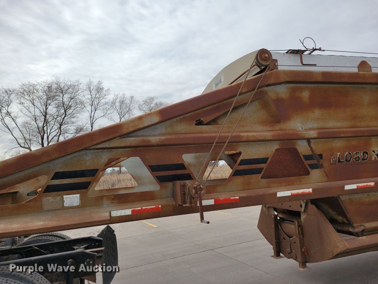 image for item DN3705 1992 Load King 2227 bottom dump trailer