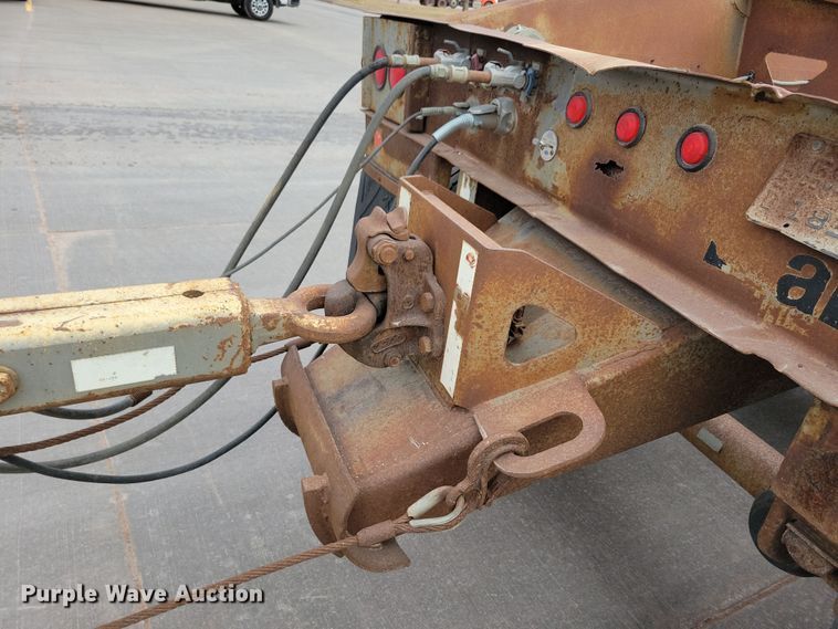 image for item DN3705 1992 Load King 2227 bottom dump trailer