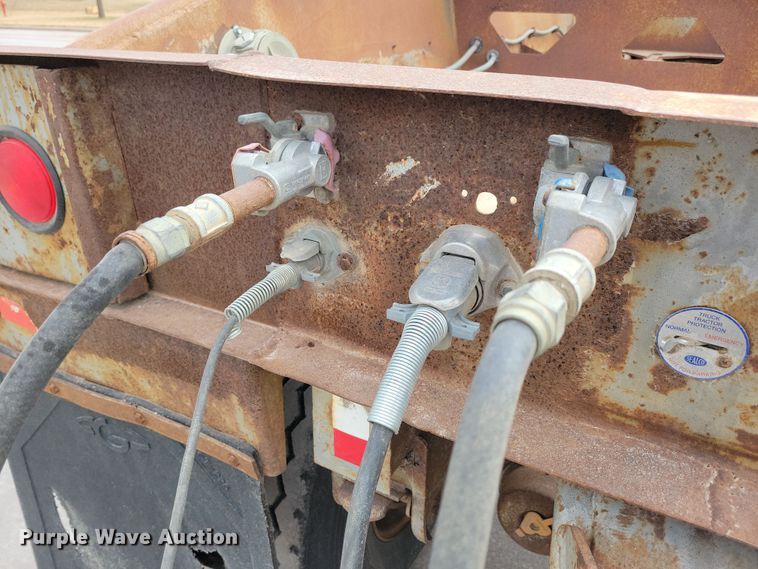 image for item DN3705 1992 Load King 2227 bottom dump trailer