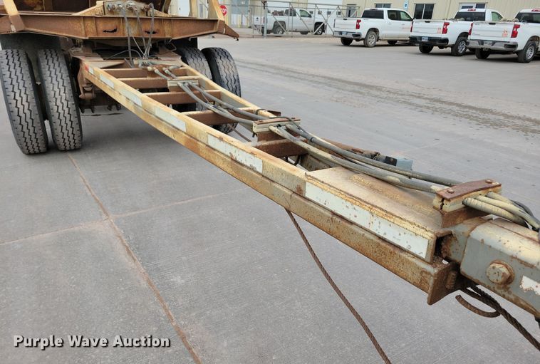 image for item DN3705 1992 Load King 2227 bottom dump trailer