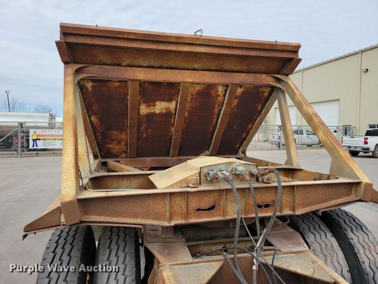 image for item DN3705 1992 Load King 2227 bottom dump trailer