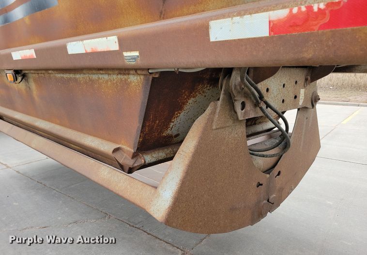 image for item DN3705 1992 Load King 2227 bottom dump trailer