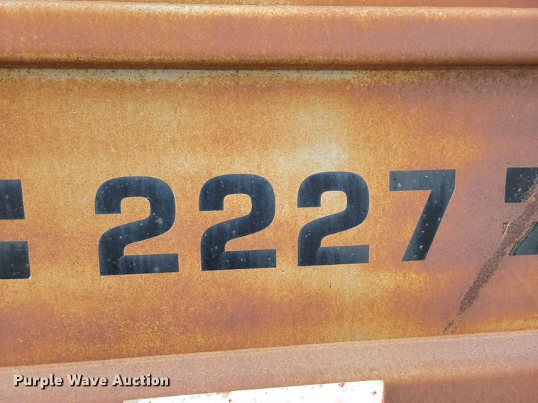 image for item DN3705 1992 Load King 2227 bottom dump trailer