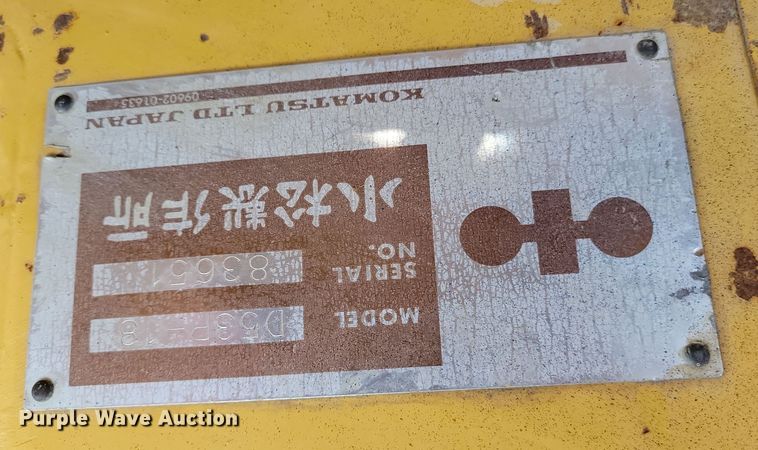 image for item DN3709 Komatsu D53P-18 dozer