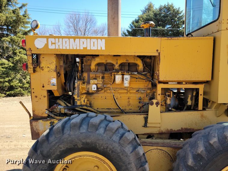 image for item DN3711 1979 Champion 740 rigid frame motor grader