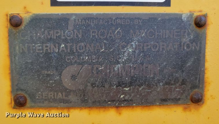 image for item DN3711 1979 Champion 740 rigid frame motor grader