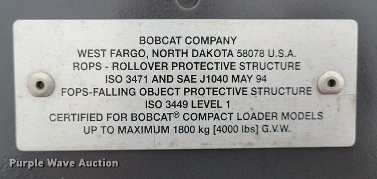 image for item DN3720 2008 Bobcat S70 skid steer loader