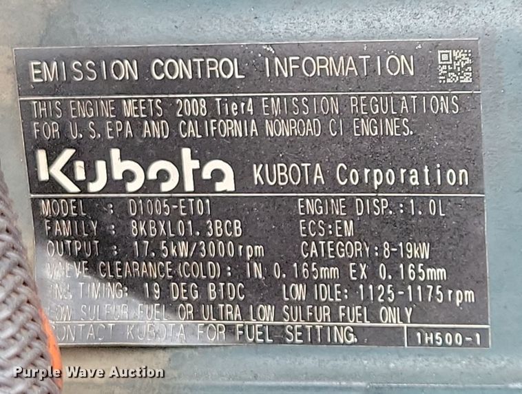 image for item DN3720 2008 Bobcat S70 skid steer loader