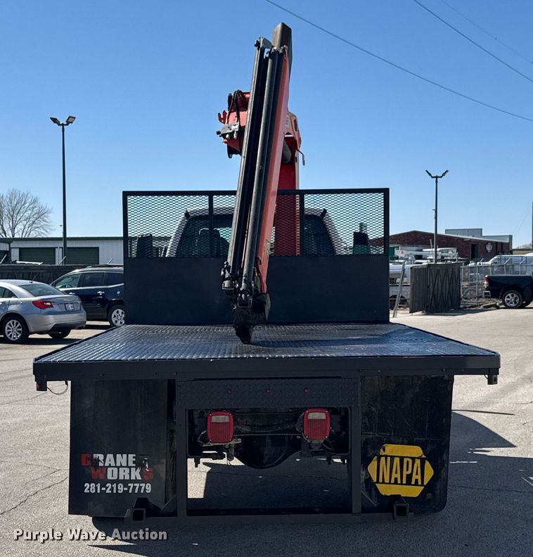 image for item DO0659 2016 Ford F650 Super Duty crew cab crane truck