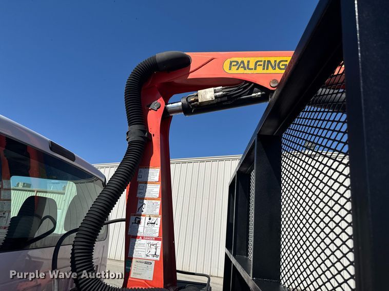 image for item DO0659 2016 Ford F650 Super Duty crew cab crane truck