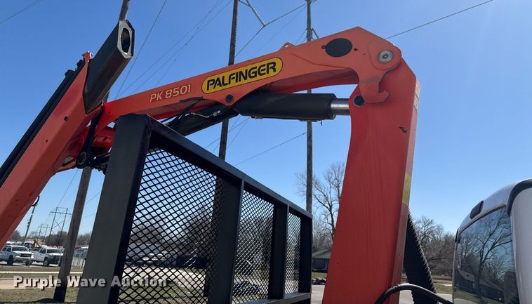 image for item DO0659 2016 Ford F650 Super Duty crew cab crane truck