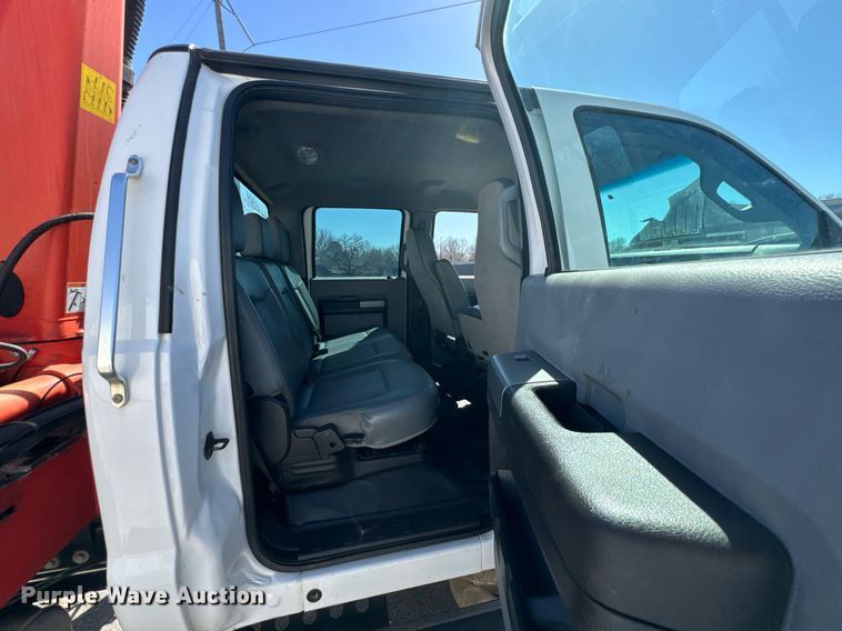 image for item DO0659 2016 Ford F650 Super Duty crew cab crane truck