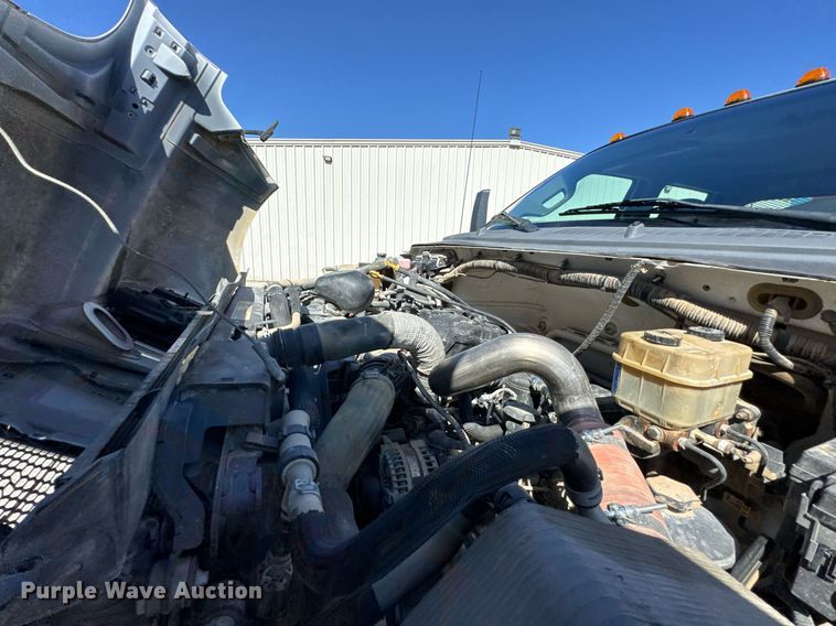 image for item DO0659 2016 Ford F650 Super Duty crew cab crane truck