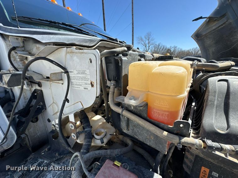 image for item DO0659 2016 Ford F650 Super Duty crew cab crane truck