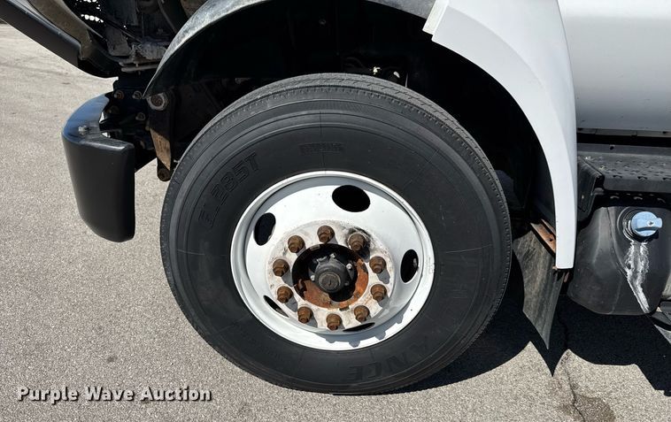 image for item DO0659 2016 Ford F650 Super Duty crew cab crane truck