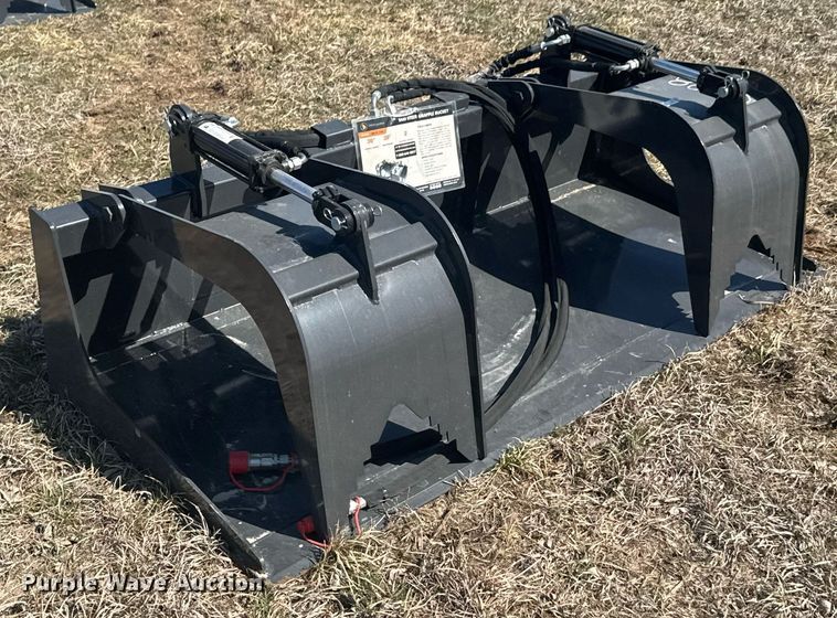 image for item DO0663 2023 Wolverine GB-11-72W skid steer grapple bucket