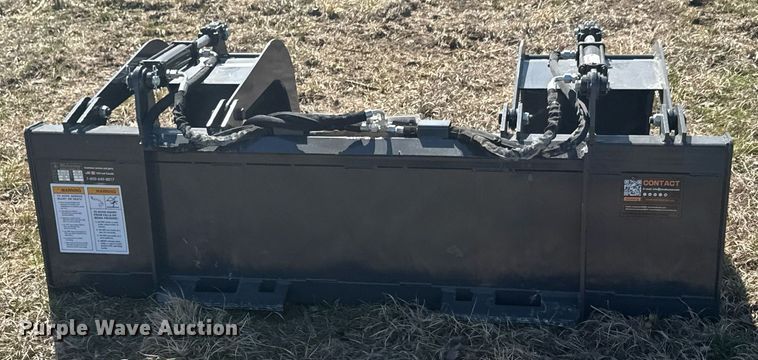 image for item DO0663 2023 Wolverine GB-11-72W skid steer grapple bucket