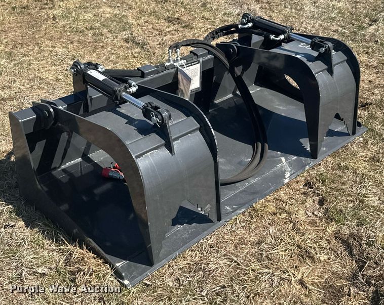 image for item DO0664 2023 Wolverine GB-11-72W skid steer grapple bucket