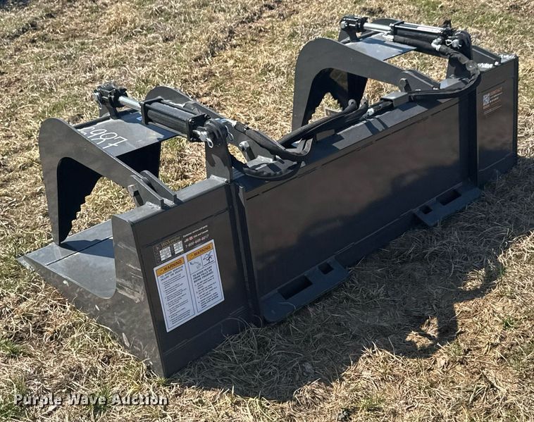 image for item DO0664 2023 Wolverine GB-11-72W skid steer grapple bucket
