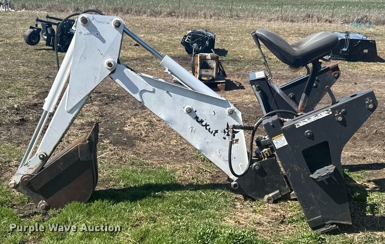 image for item DO0667 Bobcat 709 skid steer backhoe