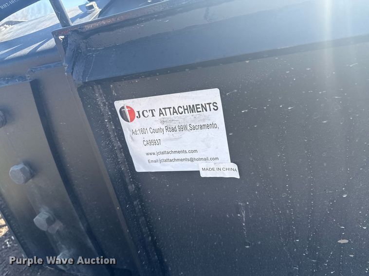 image for item DO0685 JCT Attachments skid steer roller