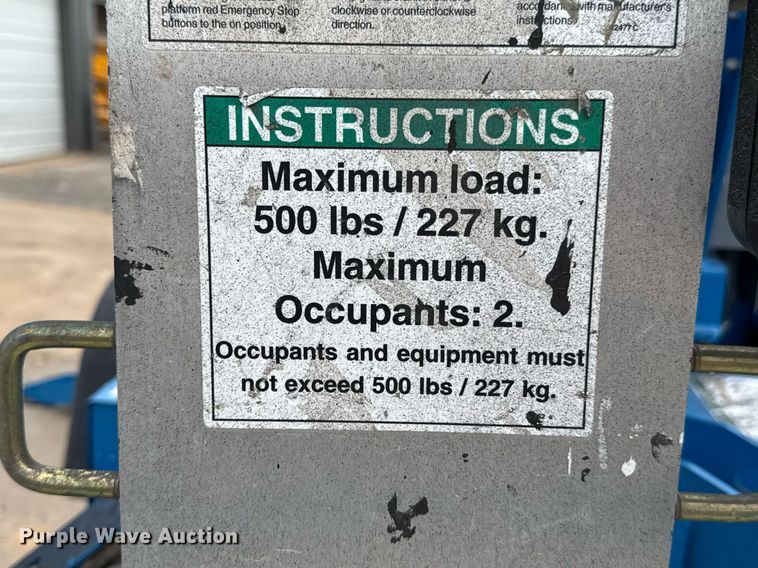 image for item DO0711 2019 Genie TZ-34/20 boom lift