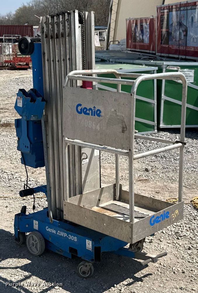 image for item DO0716 2012 Genie AWP-30S vertical lift