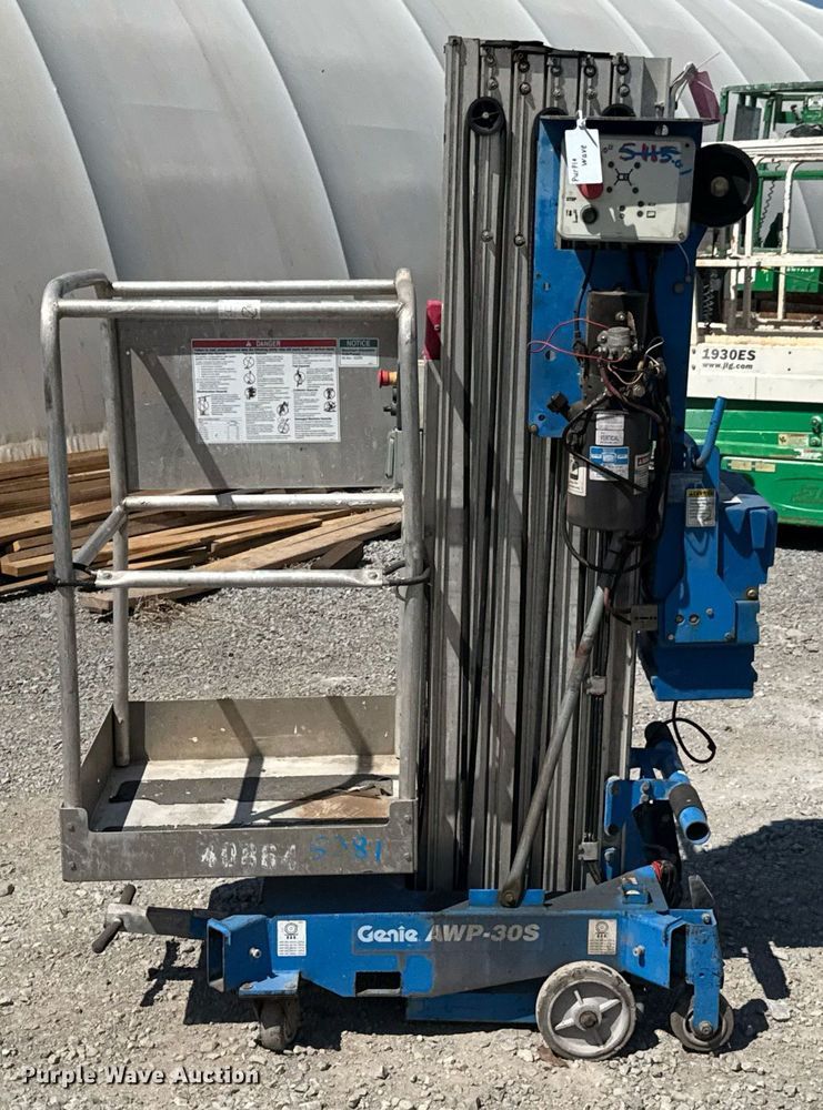 image for item DO0716 2012 Genie AWP-30S vertical lift
