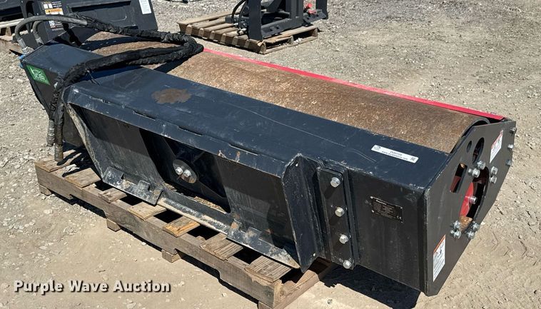 image for item DO0720 Raytree RMVR76 skid steer vibratory roller