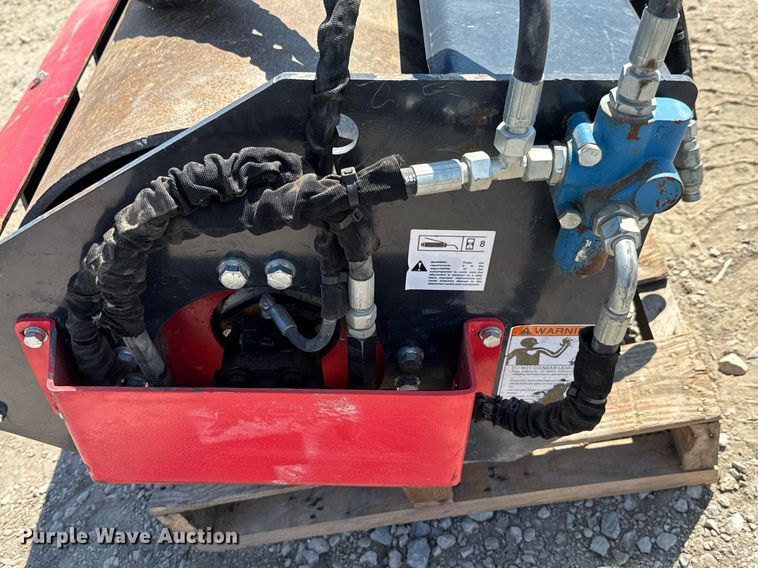 image for item DO0720 Raytree RMVR76 skid steer vibratory roller