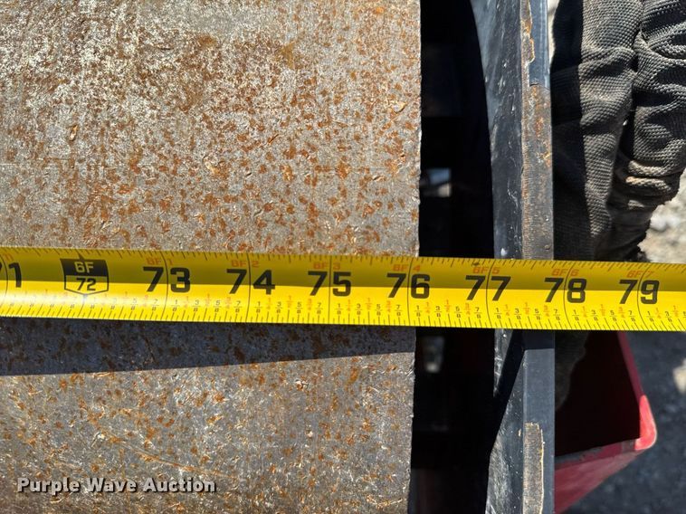 image for item DO0720 Raytree RMVR76 skid steer vibratory roller