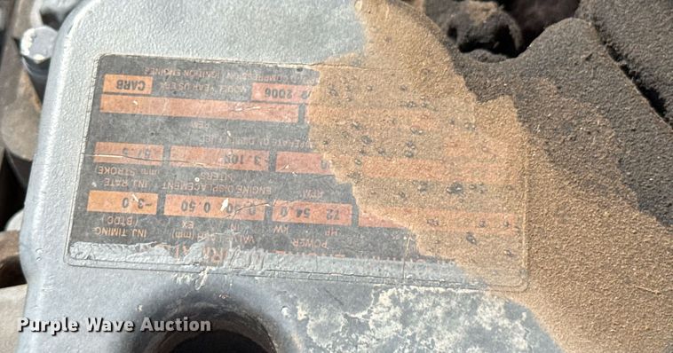 image for item DO0722 2006 Bobcat 442C mini excavator