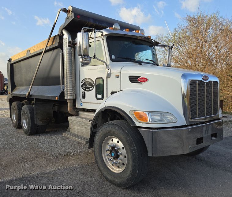 image for item DP6217 2015 Peterbilt PB348 dump truck