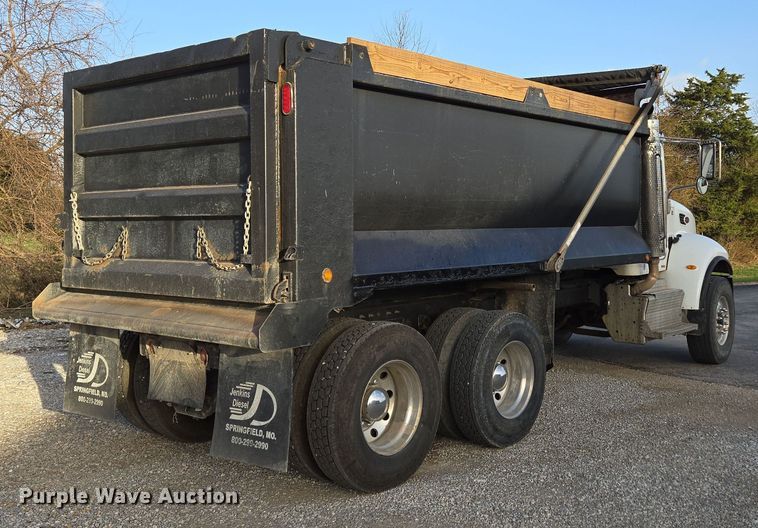 image for item DP6217 2015 Peterbilt PB348 dump truck