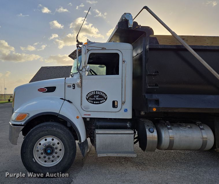 image for item DP6217 2015 Peterbilt PB348 dump truck