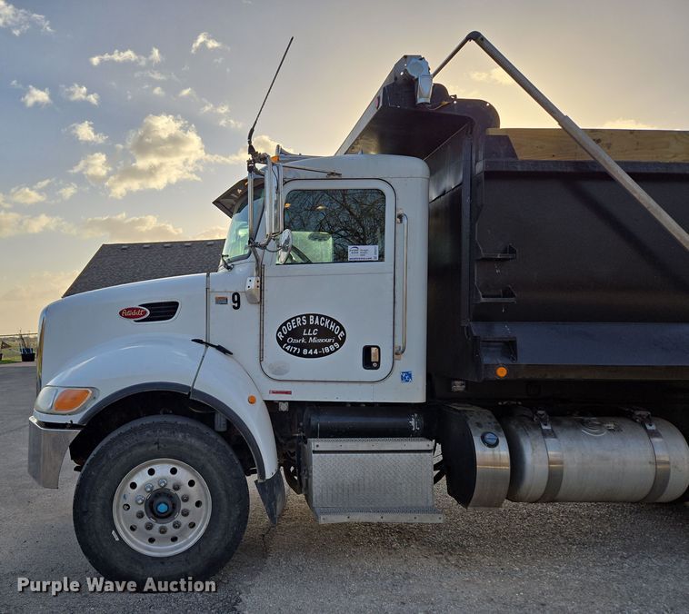 image for item DP6217 2015 Peterbilt PB348 dump truck