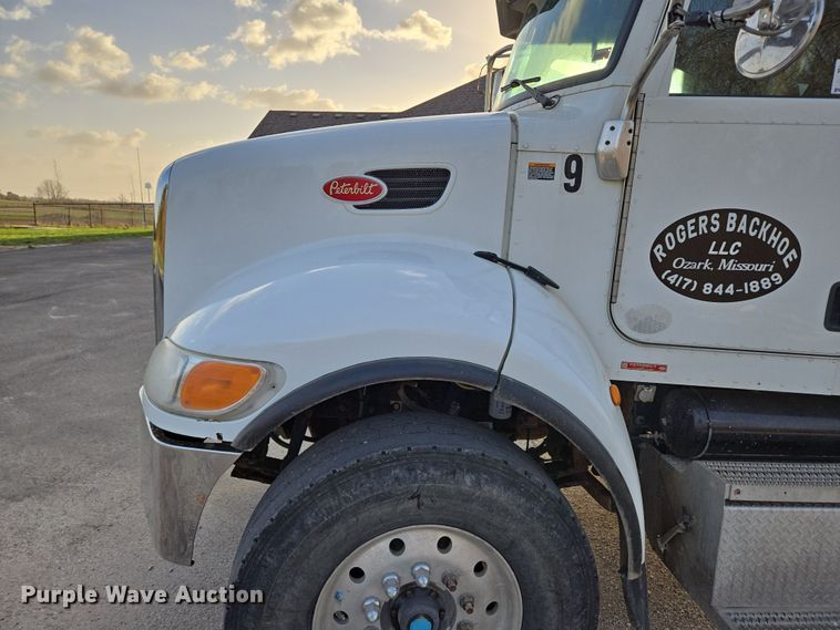 image for item DP6217 2015 Peterbilt PB348 dump truck