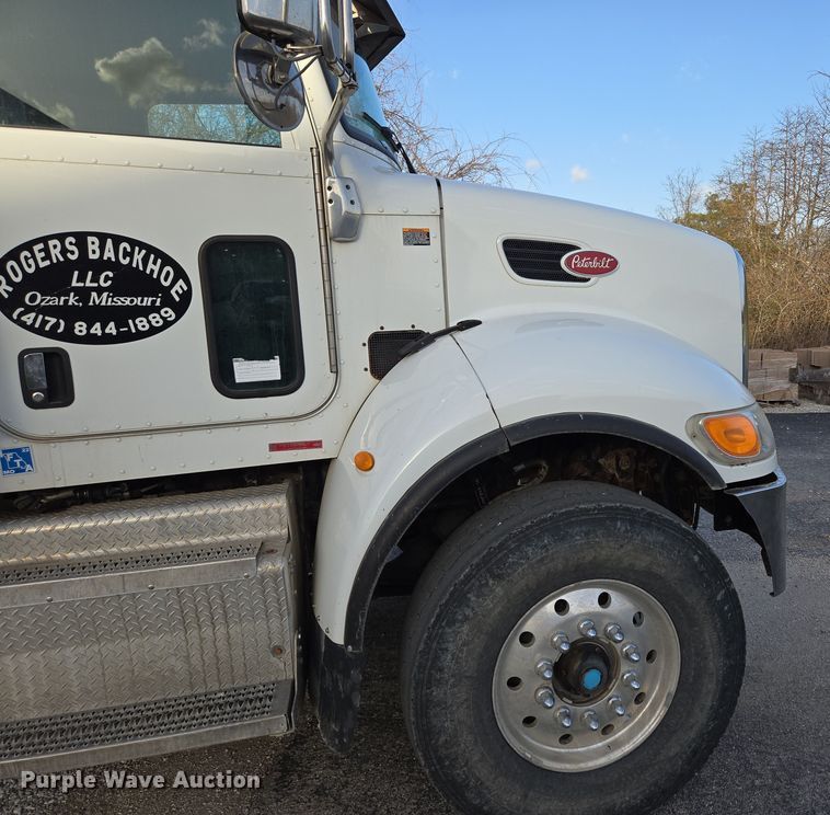 image for item DP6217 2015 Peterbilt PB348 dump truck