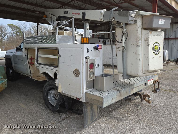 image for item DP6239 2017 Chevrolet Silverado 3500HD bucket truck