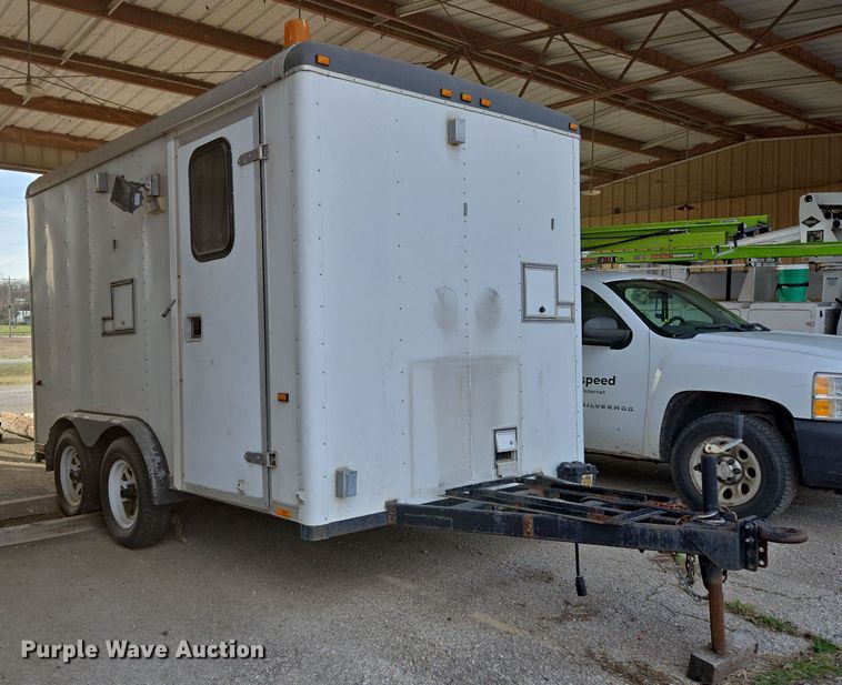 image for item DP6240 1997 Wells Cargo fiber optic splicing trailer