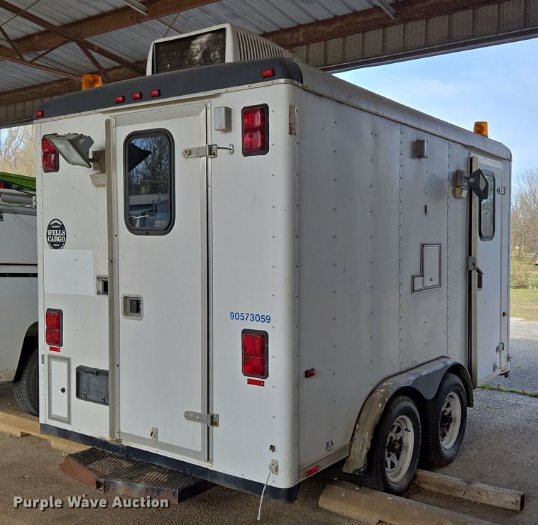 image for item DP6240 1997 Wells Cargo fiber optic splicing trailer