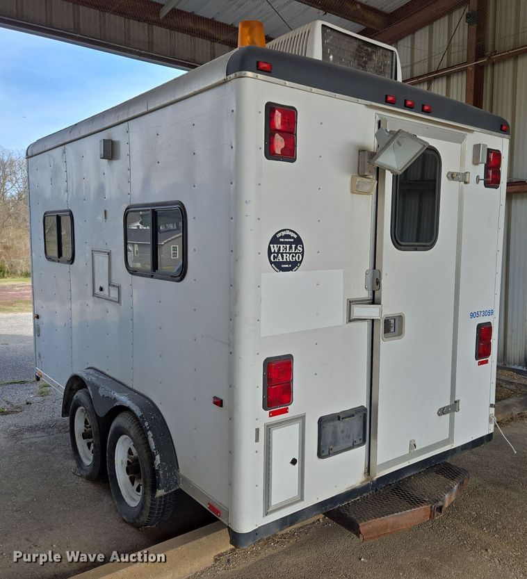 image for item DP6240 1997 Wells Cargo fiber optic splicing trailer