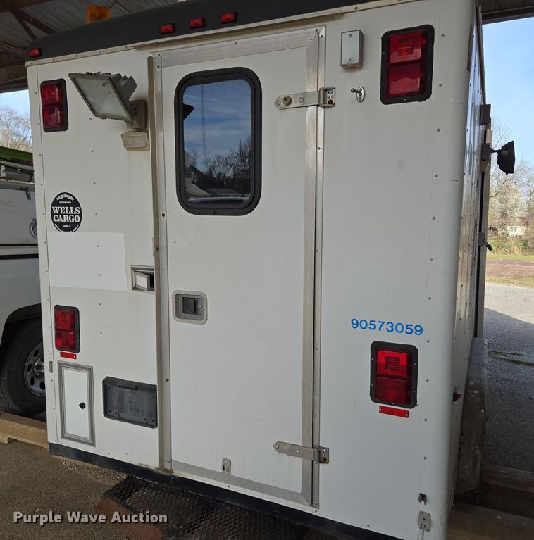 image for item DP6240 1997 Wells Cargo fiber optic splicing trailer