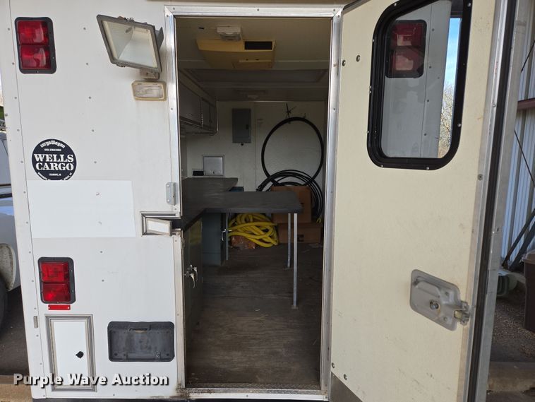 image for item DP6240 1997 Wells Cargo fiber optic splicing trailer