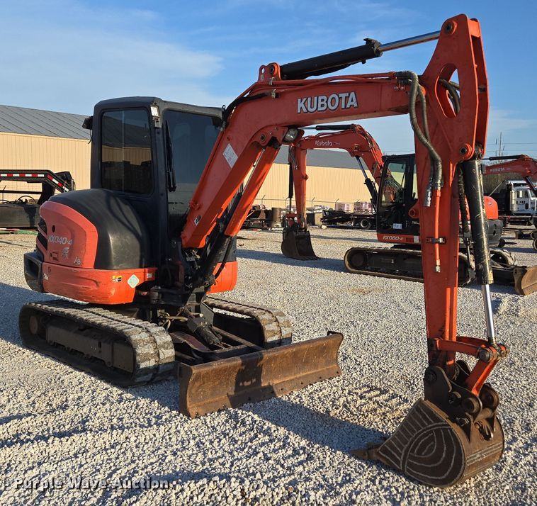 image for item DP6250 2015 Kubota KX040-4 mini excavator