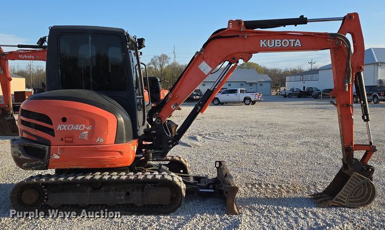 image for item DP6250 2015 Kubota KX040-4 mini excavator