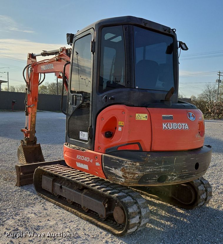 image for item DP6250 2015 Kubota KX040-4 mini excavator